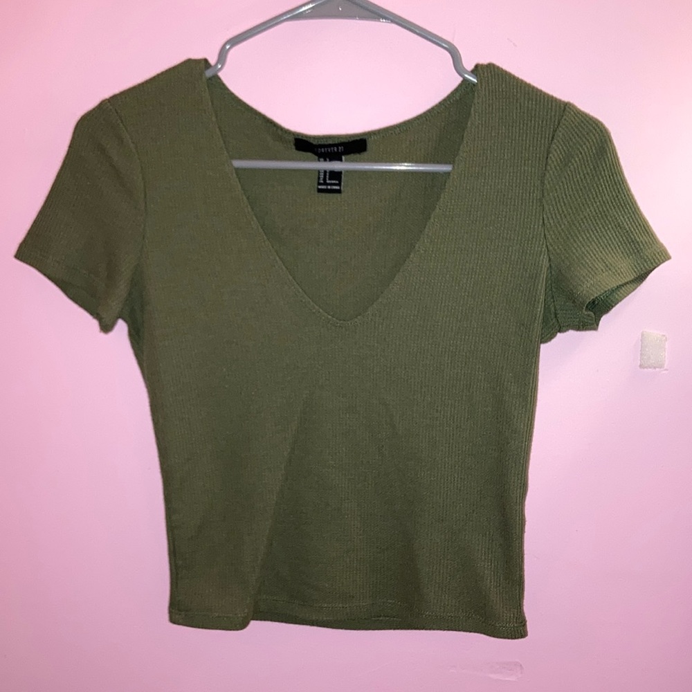 Forever 21 V-Neck Tee
